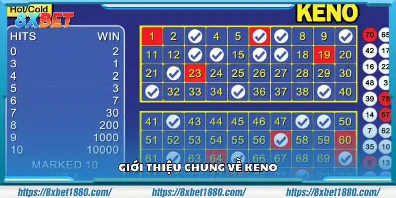 Tổng quan trò chơi Keno cho người mới 